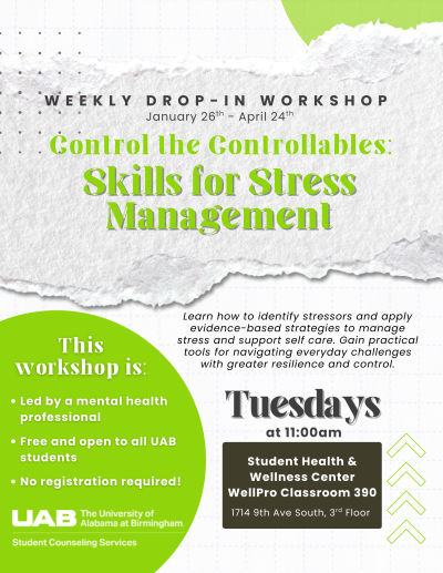 Control the Controllables: Skills for Stress Management